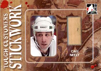 2005-06 In The Game Tough Customers - Stickwork #SW-CN Cam Neely Front