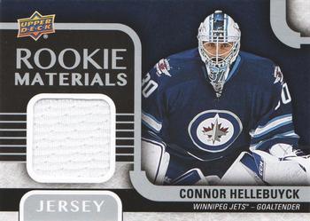 2015-16 Upper Deck - Rookie Materials #RM-CH Connor Hellebuyck Front
