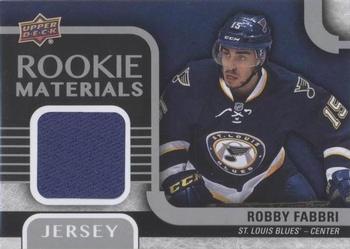 2015-16 Upper Deck - Rookie Materials #RM-RF Robby Fabbri Front