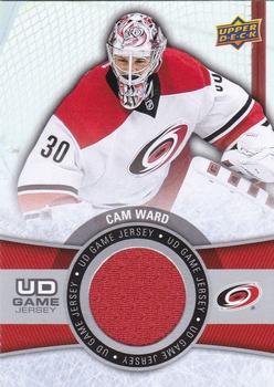 2015-16 Upper Deck - UD Game Jerseys (Series Two) #GJ-CW Cam Ward Front