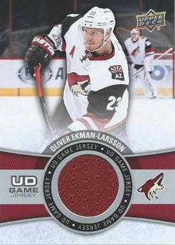 2015-16 Upper Deck - UD Game Jerseys (Series Two) #GJ-OE Oliver Ekman-Larsson Front