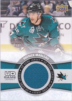 2015-16 Upper Deck - UD Game Jerseys (Series Two) #GJ-PM Patrick Marleau Front