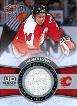 2015-16 Upper Deck - UD Game Jerseys (Series Two) #GJ-TF Theoren Fleury Front