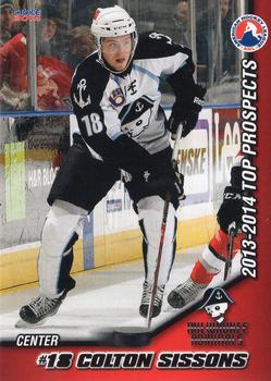 2013-14 Choice AHL Top Prospects #23 Colton Sissons Front