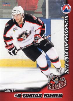 2013-14 Choice AHL Top Prospects #29 Tobias Rieder Front