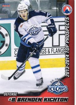 2013-14 Choice AHL Top Prospects #38 Brenden Kichton Front