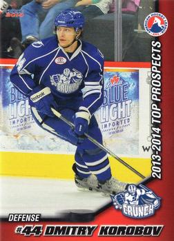2013-14 Choice AHL Top Prospects #41 Dmitri Korobov Front