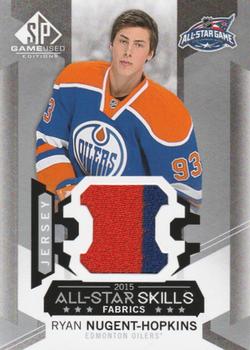2015-16 SP Game Used - 2015 All-Star Skills Fabrics #AS-23 Ryan Nugent-Hopkins Front