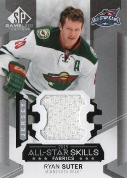 2015-16 SP Game Used - 2015 All-Star Skills Fabrics #AS-43 Ryan Suter Front