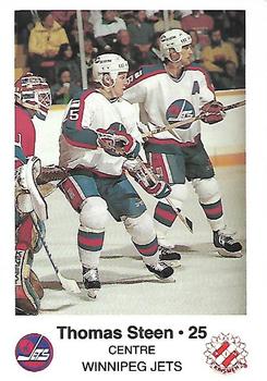 1988-89 Winnipeg Jets Police #NNO Thomas Steen Front