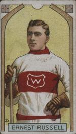 1911-12 Imperial Tobacco Hockey Players (C55) #35 Ernest Russell Front