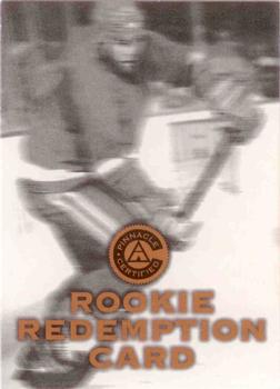 1997-98 Pinnacle Certified - Rookie Redemption Cards #D Rookie Redemption Card D Front