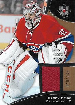 2015-16 Upper Deck Ultimate Collection #5 Carey Price Front