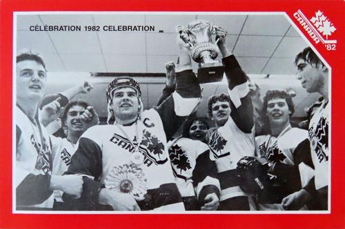 1983 Canadian National Juniors #NNO 1982 Celebration Front