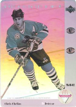 1991-92 Upper Deck McDonald's All-Stars - Holograms #McH-02 Chris Chelios Front