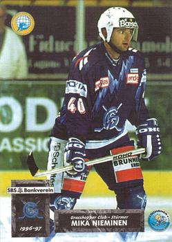 1996-97 IHA HNL (Swiss) #288 Mika Nieminen Front