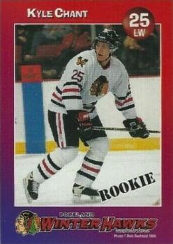 1997-98 Taco Bell Portland Winterhawks (WHL) #9 Kyle Chant Front