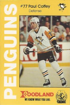 1990-91 Foodland Pittsburgh Penguins Police #2 Paul Coffey Front