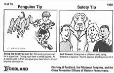 1989-90 Foodland Pittsburgh Penguins #9 John Cullen Back