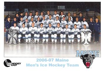 2006-07 MV Builder/WS Emerson/Darling's Maine Black Bears (NCAA) #NNO Maine Black Bears Front