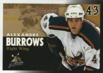 2005-06 Husky/Mohawk Manitoba Moose (AHL) #NNO Alexandre Burrows Front