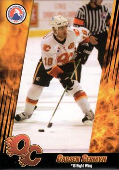 2007-08 Quad City Flames (AHL) #17 Carsen Germyn Front
