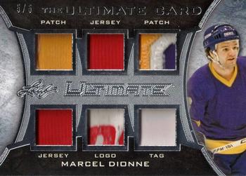 2015 Leaf Ultimate - The Ultimate Card Silver #UC-03 Marcel Dionne Front
