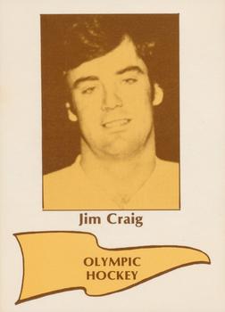 1979-80 U.S. Olympic Team #NNO Jim Craig Front