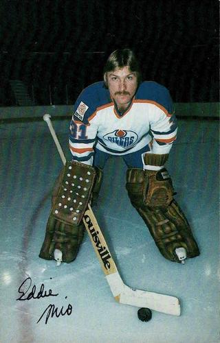 1979-80 Edmonton Oilers Postcards #NNO Eddie Mio Front