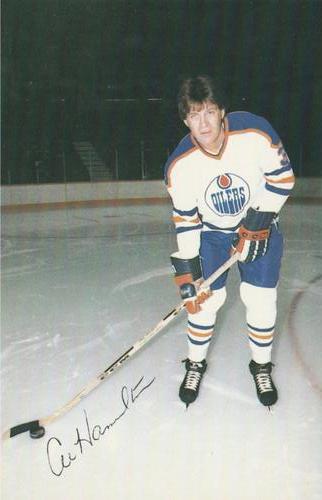 1979-80 Edmonton Oilers Postcards #NNO Al Hamilton Front