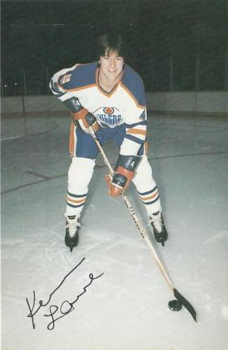 1979-80 Edmonton Oilers Postcards #NNO Kevin Lowe Front