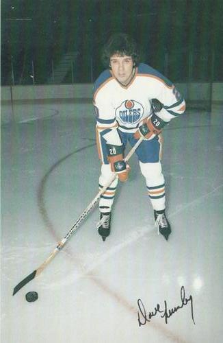1979-80 Edmonton Oilers Postcards #NNO Dave Lumley Front