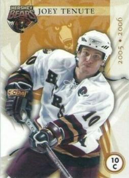 2005-06 Hershey Bears (AHL) #16 Joey Tenute Front