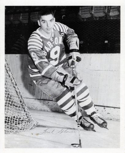 1960-61 Cleveland Barons (AHL) #NNO Fred Glover Front
