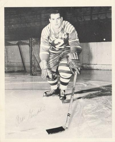 1960-61 Cleveland Barons (AHL) #NNO Aldo Guidolin Front
