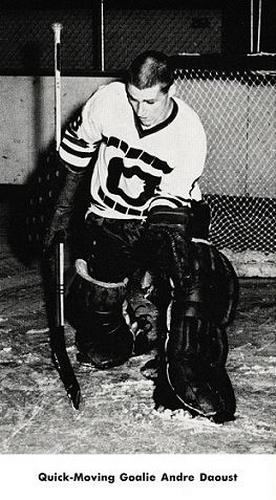 1966-67 Columbus Checkers (IHL) #NNO Andre Daoust Front