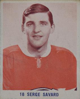 1967-68 IGA Montreal Canadiens Series 2 #NNO Serge Savard Front