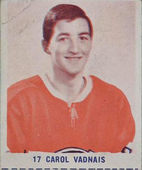1967-68 IGA Montreal Canadiens Series 2 #NNO Carol Vadnais Front