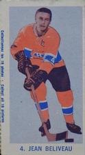 1968-69 Montreal Canadiens IGA Series 1 #NNO Jean Beliveau Front