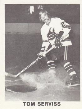 1972-73 Los Angeles Sharks (WHA) #NNO Tom Serviss Front