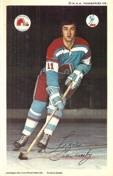 1972-73 Quebec Nordiques (WHA) #NNO Frank Golembrosky Front