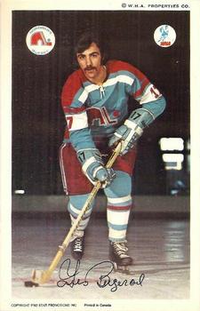 1972-73 Quebec Nordiques (WHA) #NNO Yves Bergeron Front