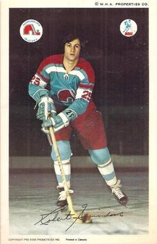 1972-73 Quebec Nordiques (WHA) #NNO Robert Guindon Front