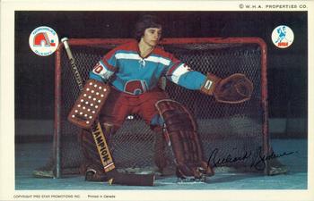 1972-73 Quebec Nordiques (WHA) #NNO Richard Brodeur Front