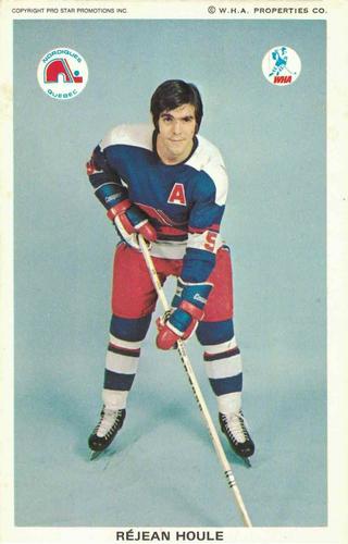 1973-74 Quebec Nordiques (WHA) #NNO Rejean Houle Front