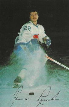 1976-77 Quebec Nordiques (WHA) Postcards #NNO Francois Lacombe Front