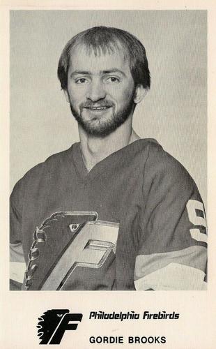 1977-78 Philadelphia Firebirds (AHL) #1 Gord Brooks Front