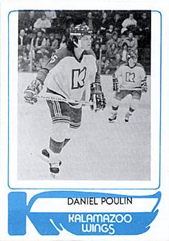 1977-78 Kalamazoo Wings (IHL) #6 Daniel Poulin Front