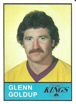 1980-81 Los Angeles Kings #2 Glenn Goldup Front