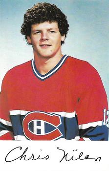 1980-81 Montreal Canadiens #NNO Chris Nilan Front